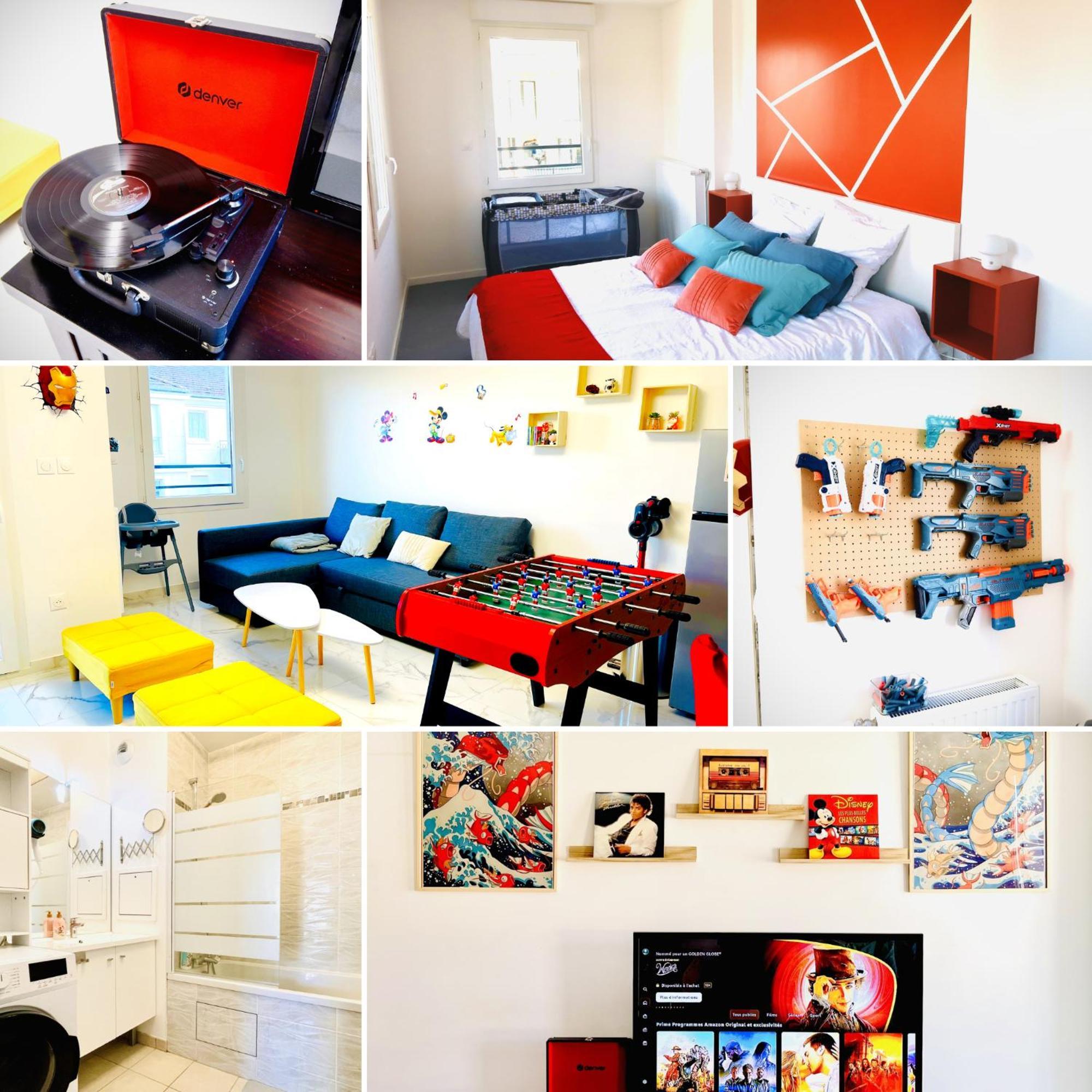 Ferienwohnung Le Lion D'Or - Parking - Netflix - Wifi - Nerf Bussy-Saint-Georges Exterior foto